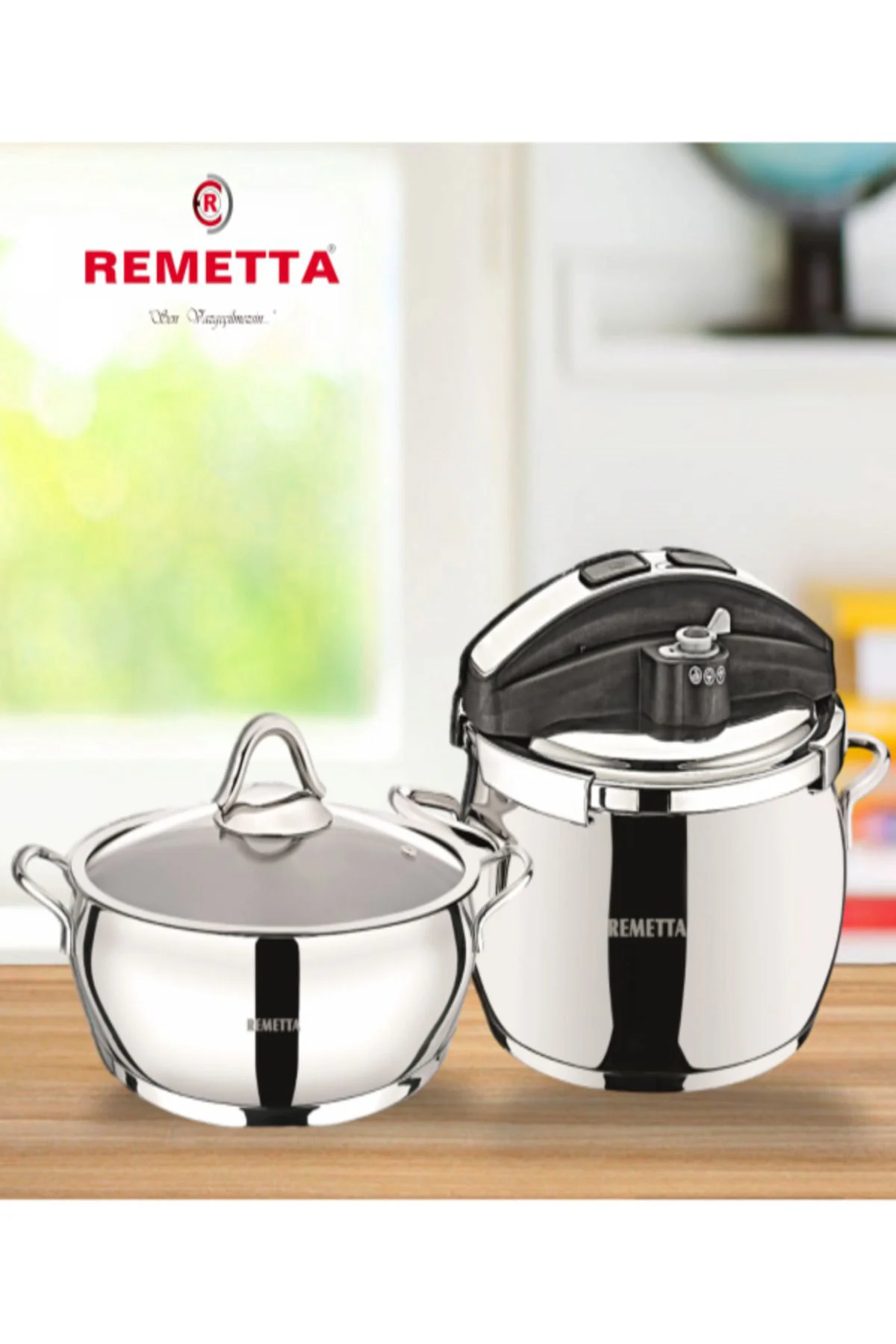 Pratik Düdüklü 2li Tencere Seti 5,9 Lt 9887*2