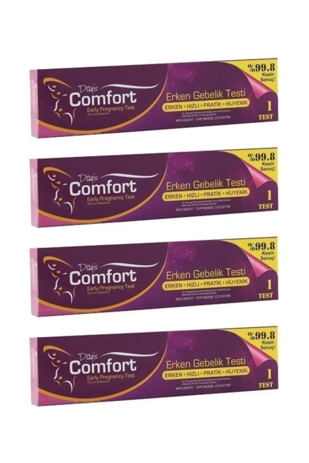 Pratik Erken Gebelik Testi 4 Adet