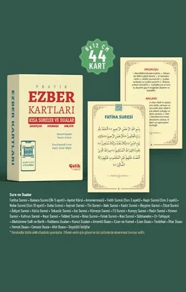 Pratik Ezber Kartları Kısa Sureler ve Dualar Fiyatı, Yorumları ve Özellikleri