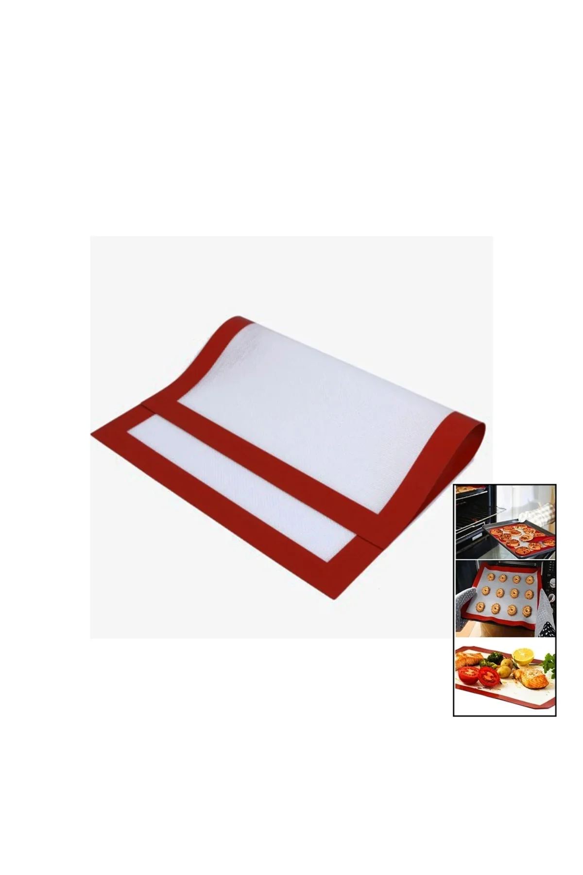 Pratik Fırın Pişirme Matı 30X40 Cm Mutfak Kullanımı Için Uygun Pratik Fırın Pişirme Matı 30X40 Cm Mutfak Kullanımı Için Uygun - Görsel 2