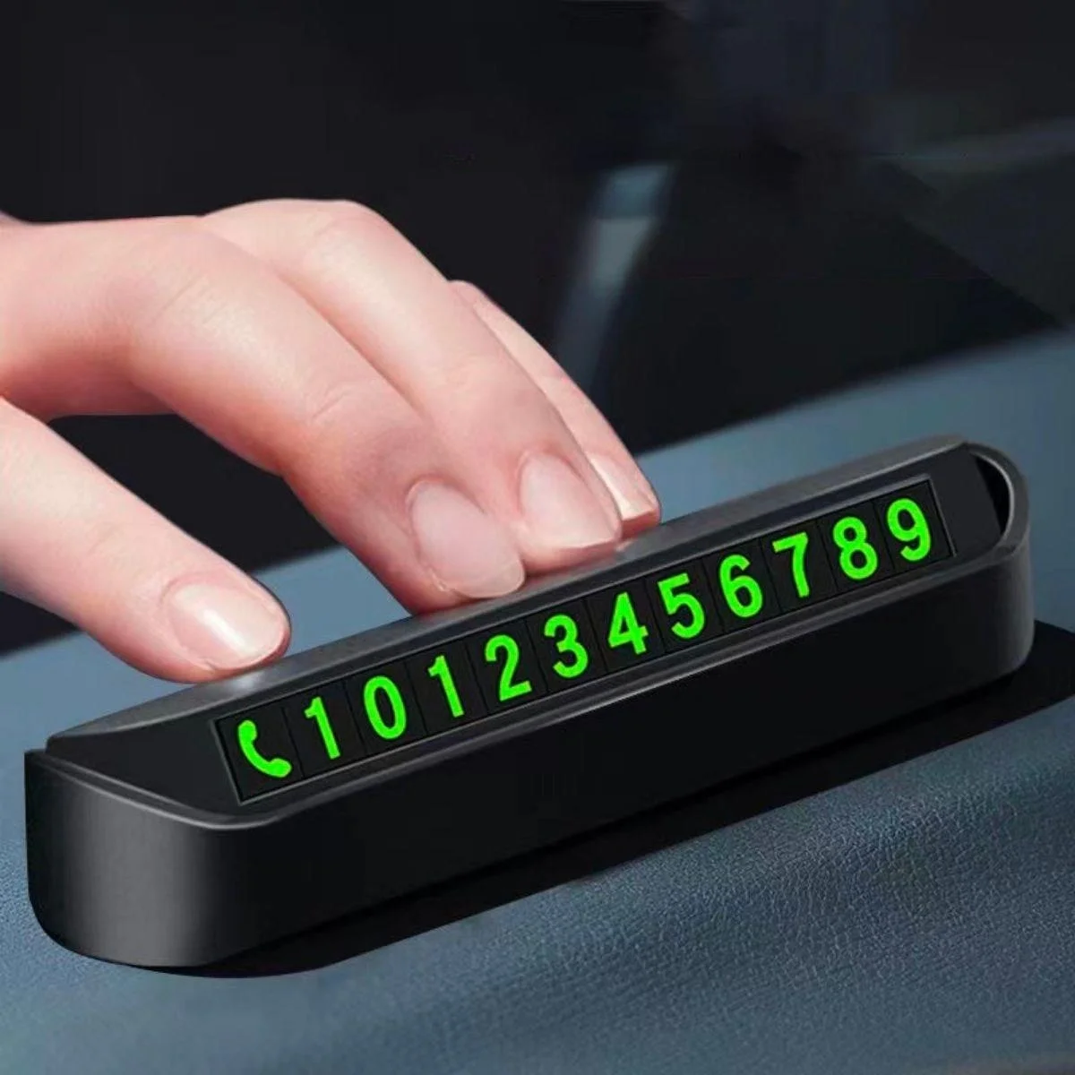 Pratik Fosforlu Telefon Numarası Yamzak İçin Araç İçi Oto Numaratör Numaralık Bx40 Fiyatı, Yorumları ve Özellikleri