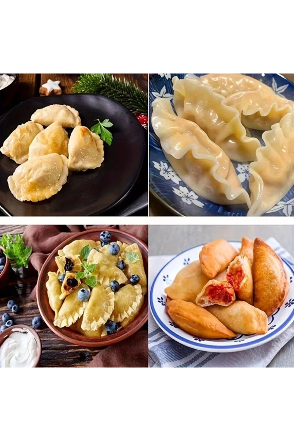 Pratik Hamur Kapatma Aparatı – Çiğ Börek, Mantı Ve Poğaça Kalıbı (7.5 Cm) - Görsel 4