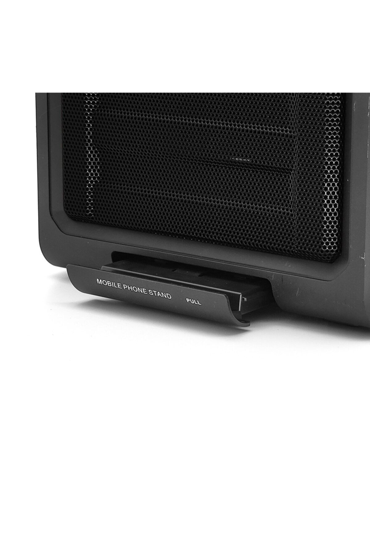 Pratik Kamp Radyosu Taşınabilir Bluetooth Hoparlör USB FM BAND SD