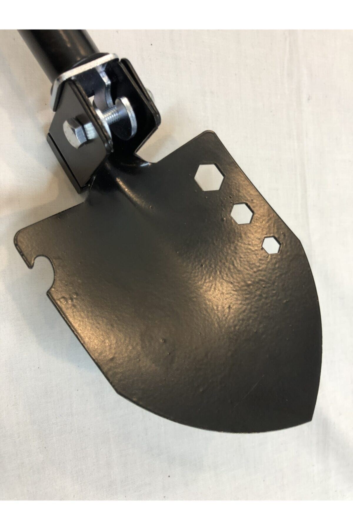 Pratik Katlanabilir Özel Yeşil Taşıma Çantalı Çelik Kürek Çeki Se