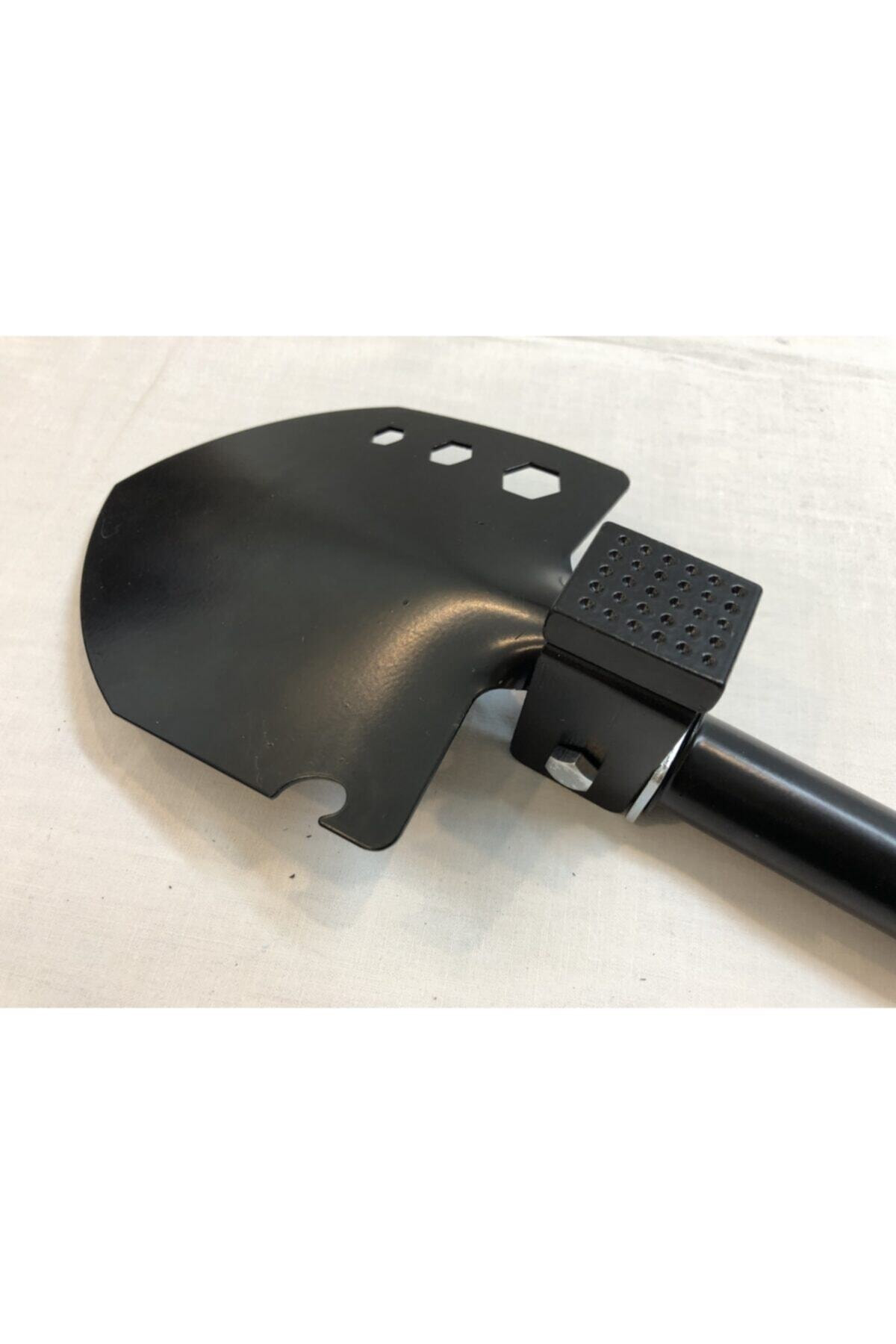 Pratik Katlanabilir Özel Yeşil Taşıma Çantalı Çelik Kürek Çeki Se