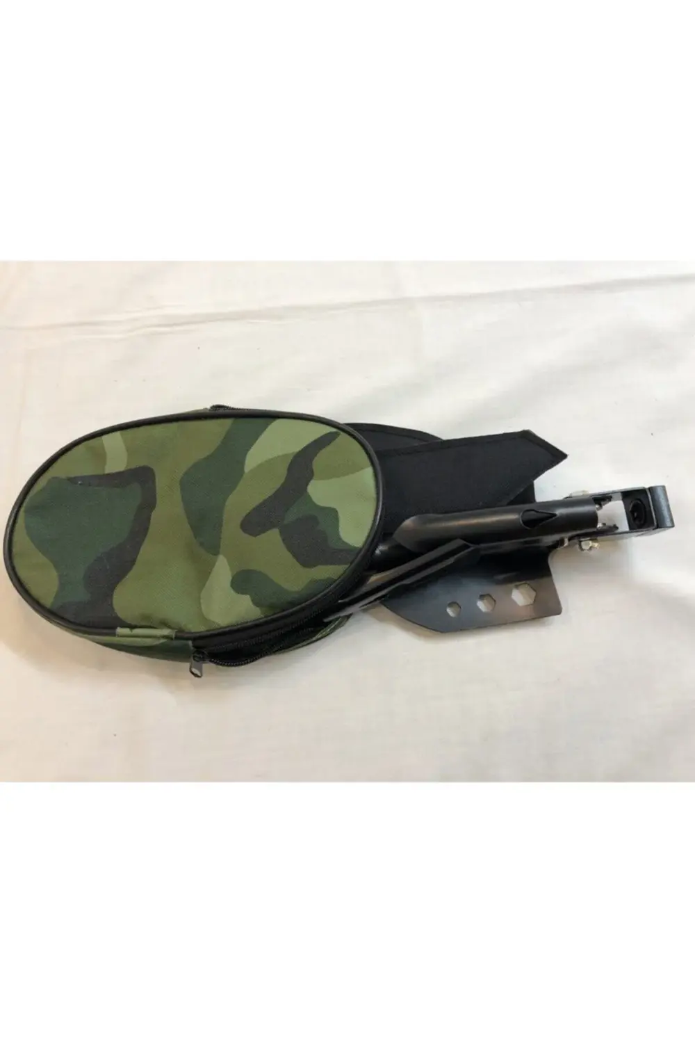 Pratik Katlanabilir Özel Yeşil Taşıma Çantalı Çelik Kürek Çeki Se