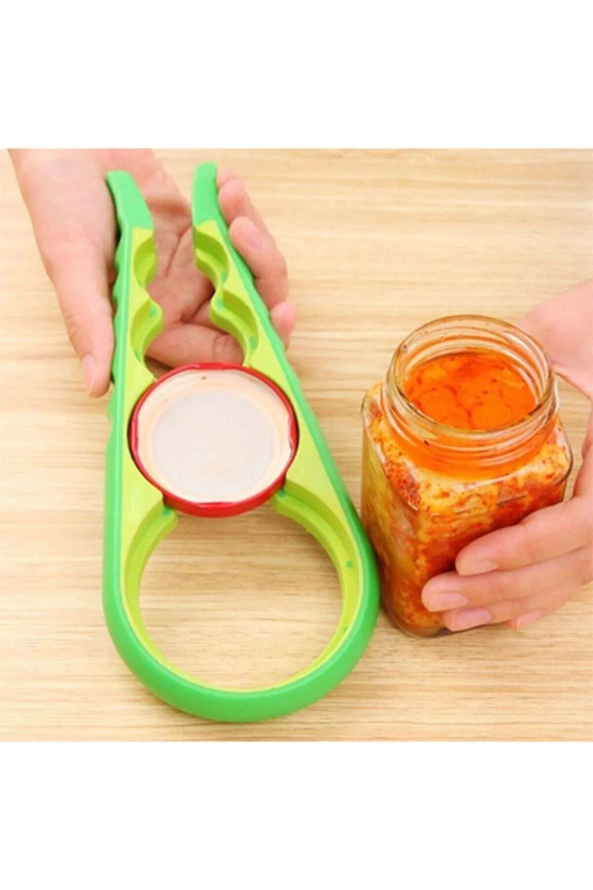 Pratik Kavanoz Kapağı Açacak / Şişe Kapak Açacağı (SİLİKON KAYDIR