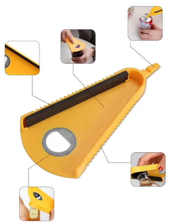 Pratik Kavanoz ve Şişe Kapak Açacağı Mutfak Gereci