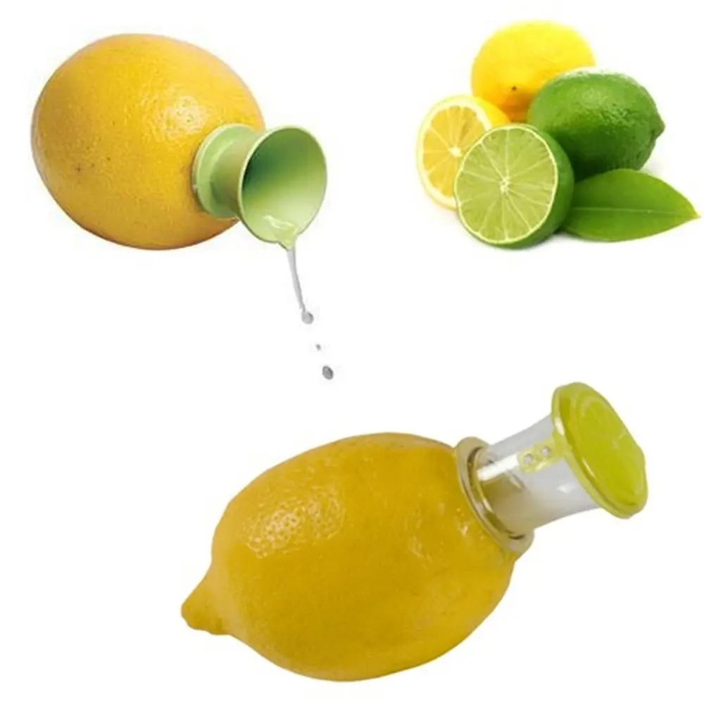 Pratik Kolay Özel Hazneli Kapaklı Limon Mandalina Sıkma Aparatı (