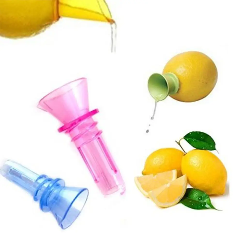 Pratik Kolay Özel Hazneli Kapaklı Limon Mandalina Sıkma Aparatı (
