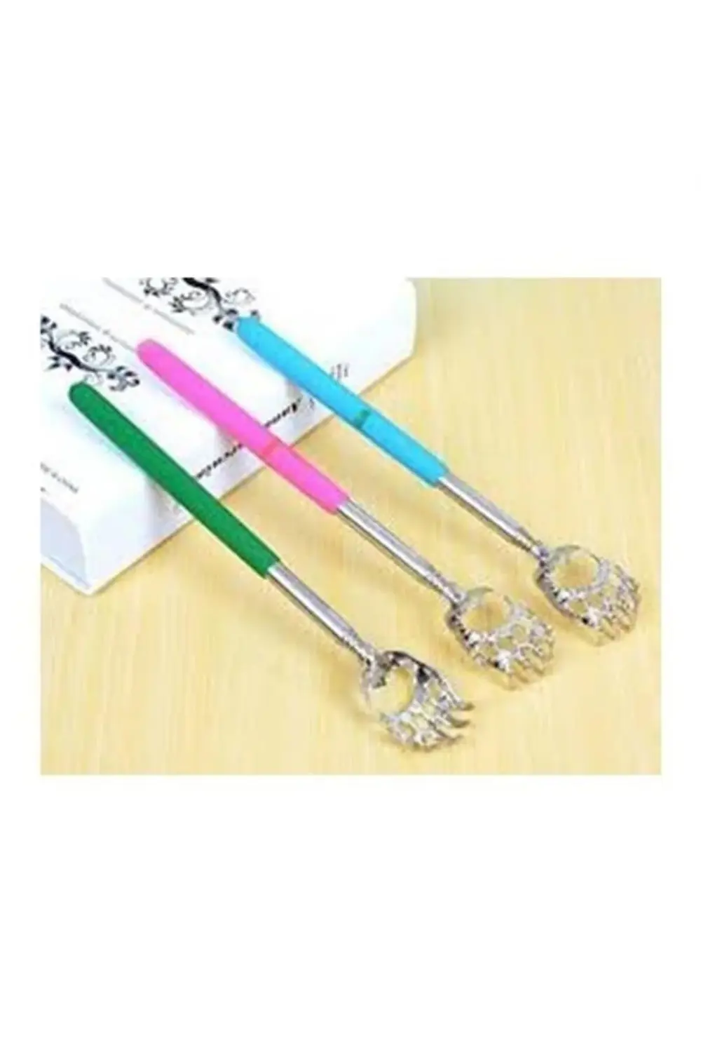 ® Pratik Kolay Teleskopik Metal Sırt Kaşıma Kaşağı Aleti Aparatı