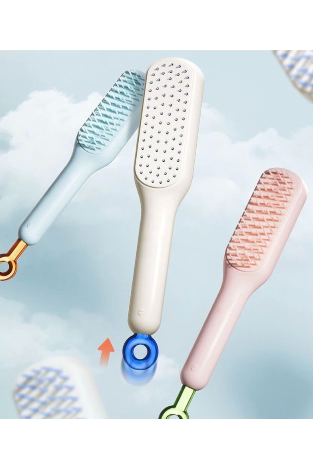 Pratik Kolay Temizlenen Saç Fırçası