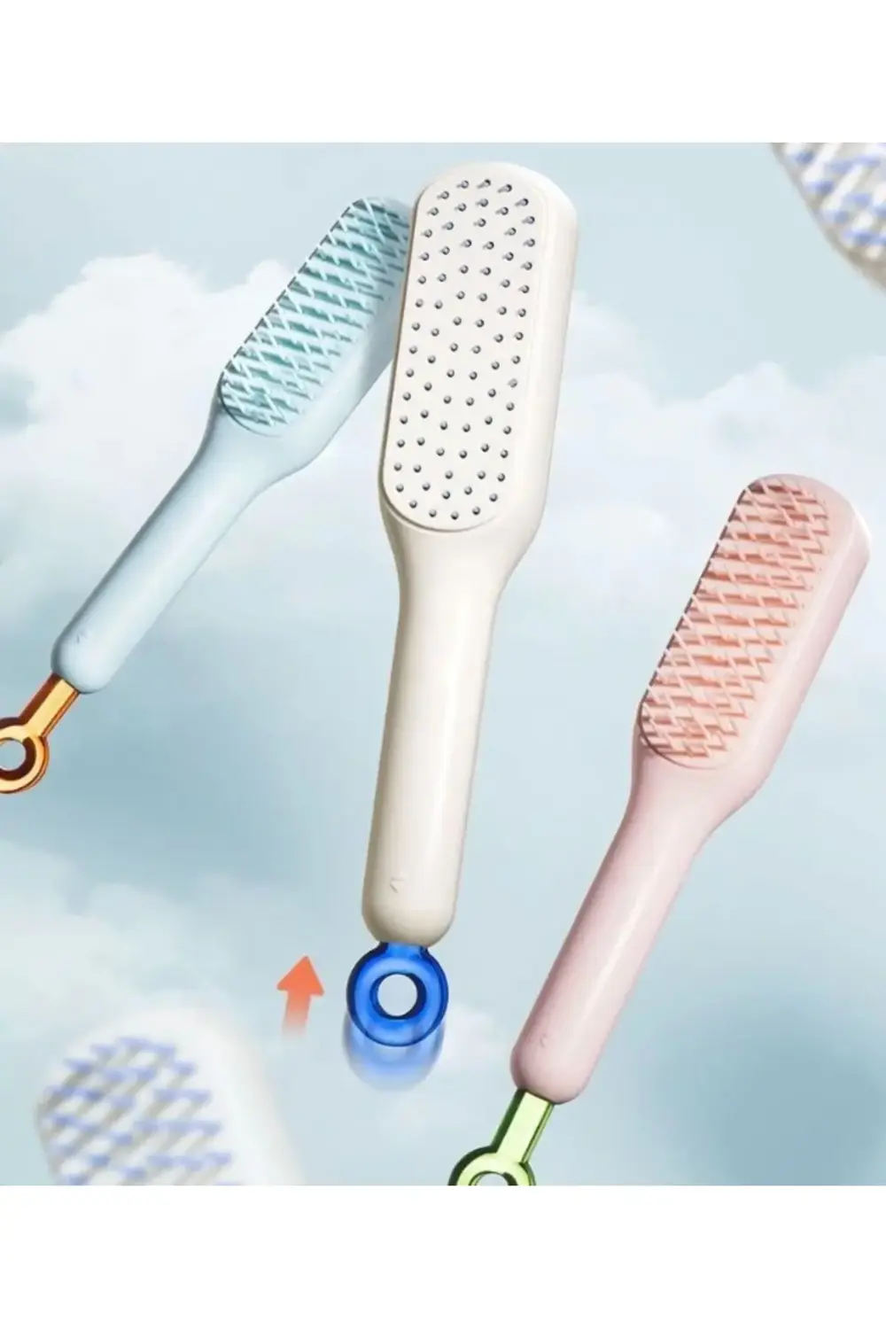 Pratik Kolay Temizlenen Saç Fırçası