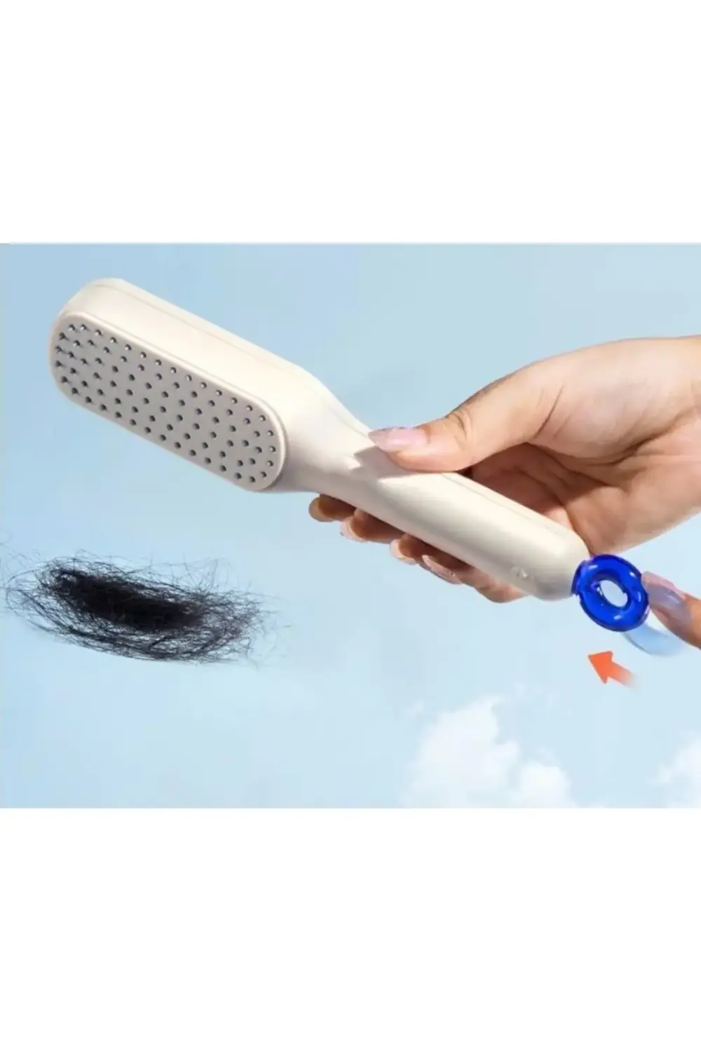 Pratik Kolay Temizlenen Saç Fırçası