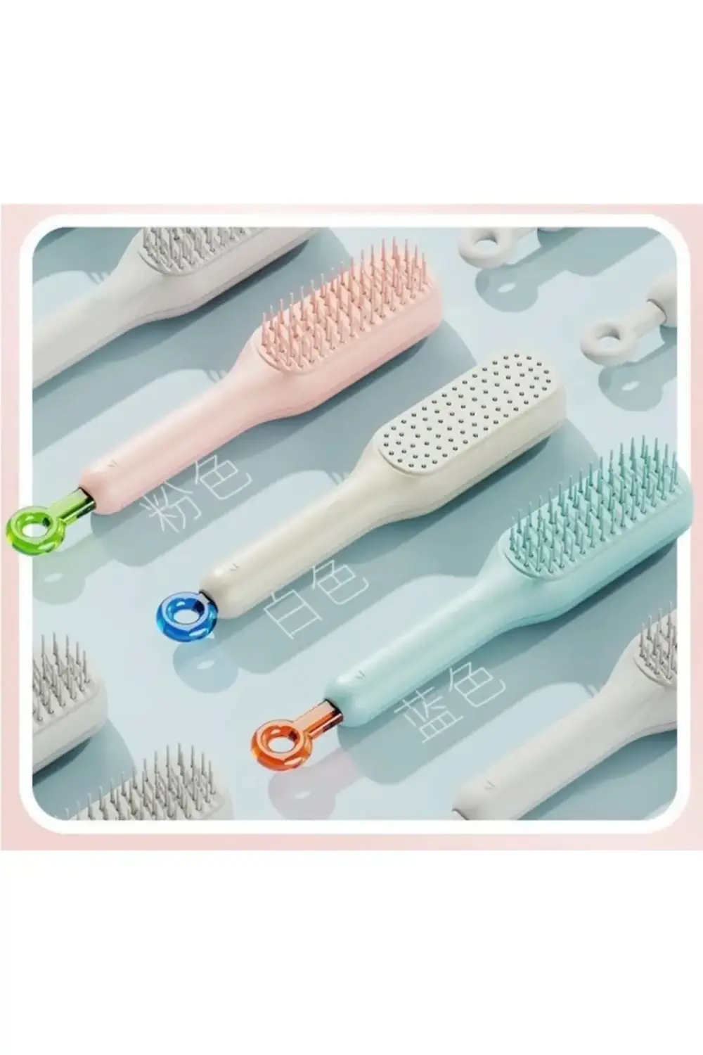 Pratik Kolay Temizlenen Saç Fırçası