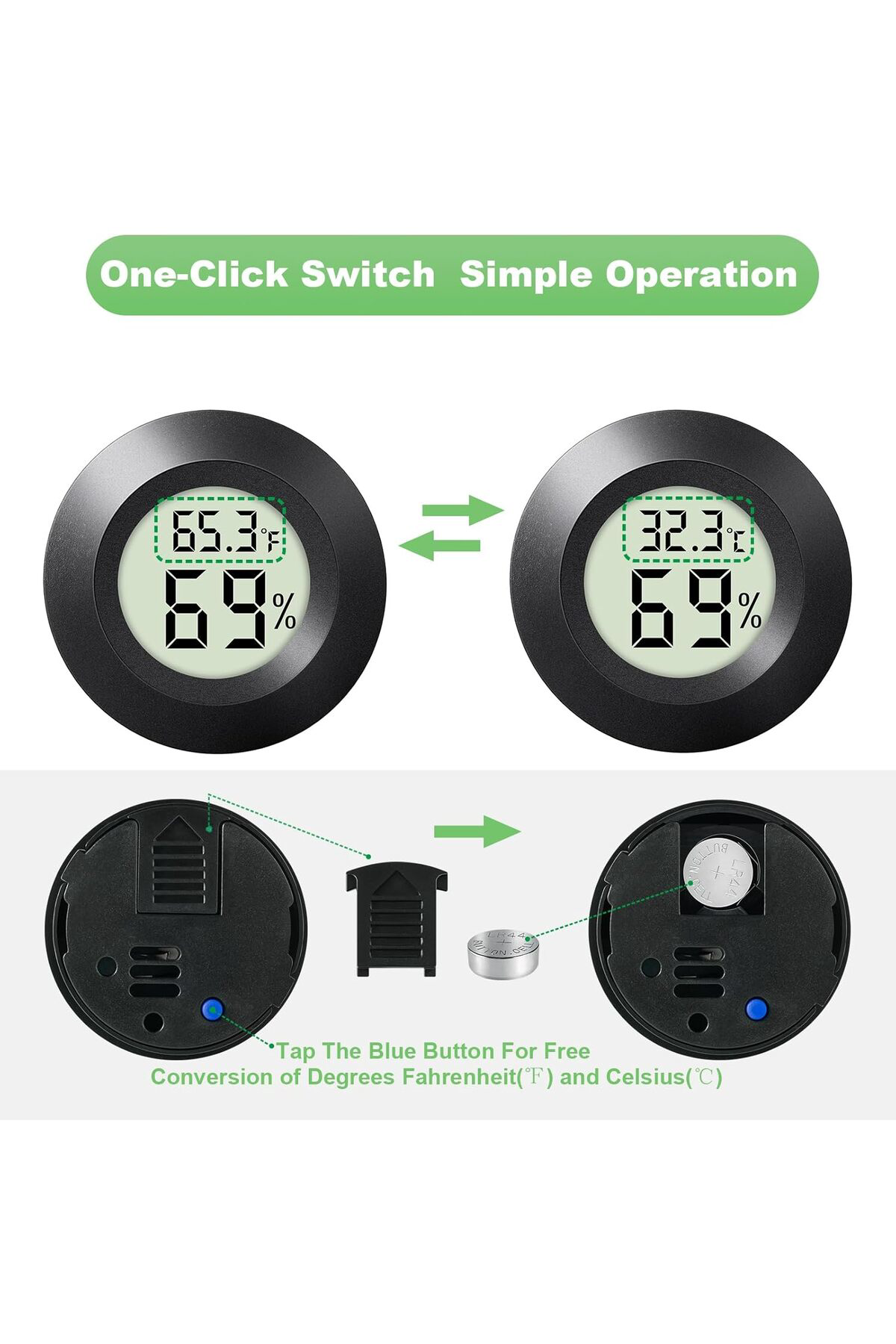 Pratik Kullanımlı Termometre