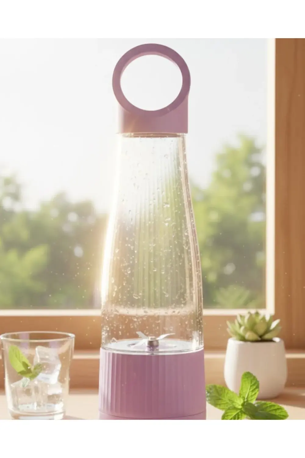 Pratik Kullanımlı USB Şarjlı Meyve ve Smoothie Blender