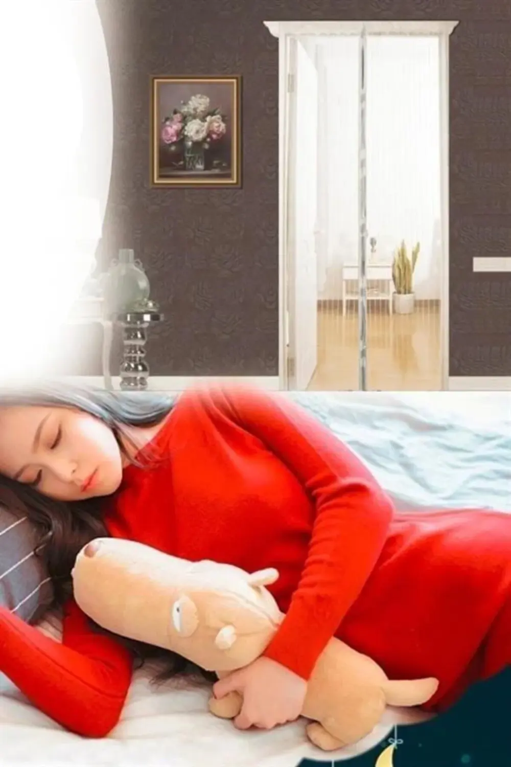 ® Pratik Manyetik Mıknatıslı Beyaz Kapı Pencere Sinekliği Tülü 90 ® Pratik Manyetik Mıknatıslı Beyaz Kapı Pencere Sinekliği Tülü 90