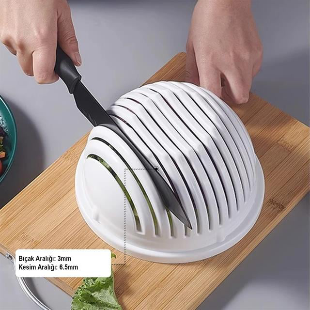 Pratik Meyve Sebze Salata Dilimleyici Kesici (4741)