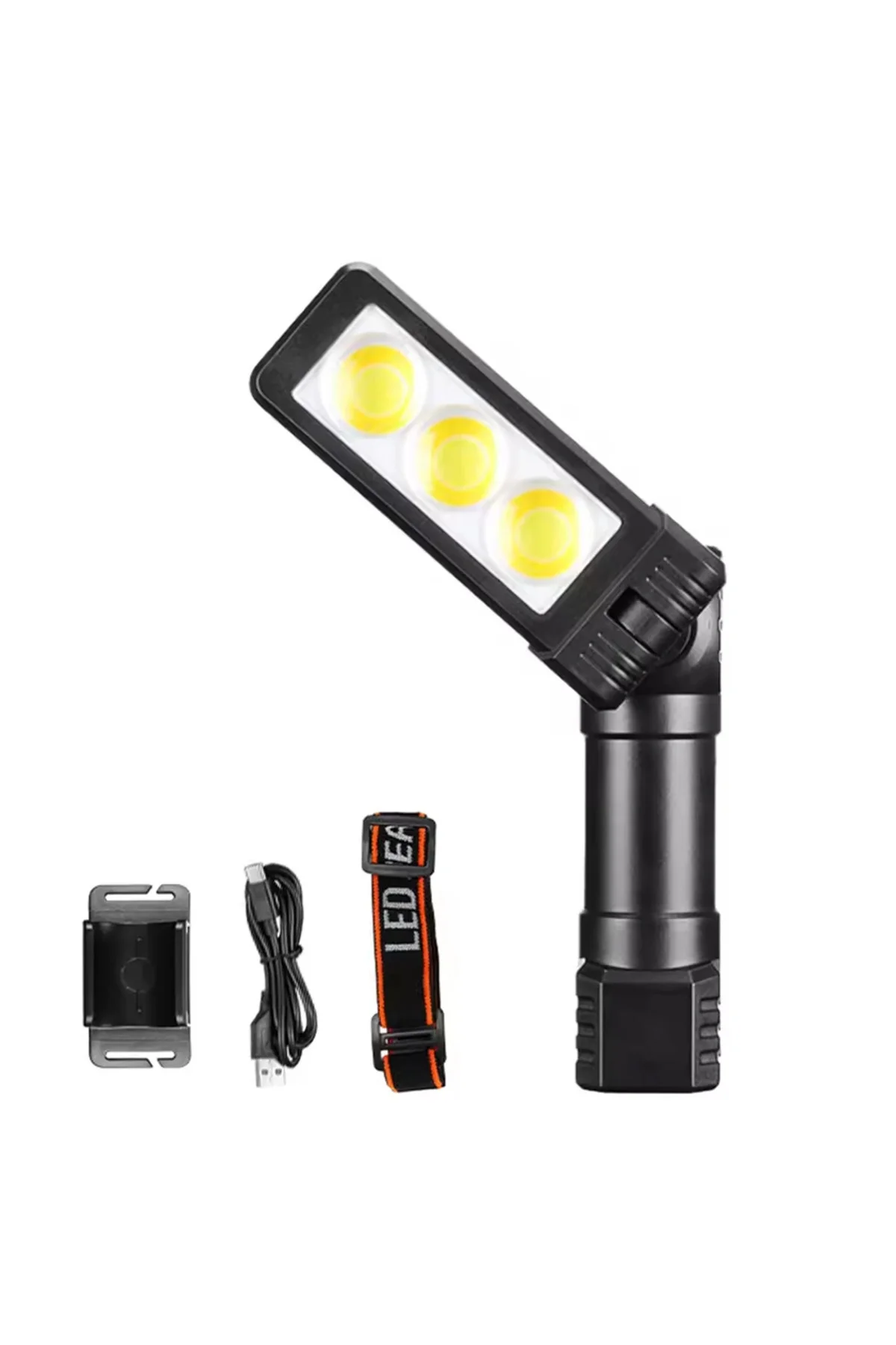 Pratik Mıknatıslı Şarjlı Çalışma Lambası Led Işığı - Görsel 2