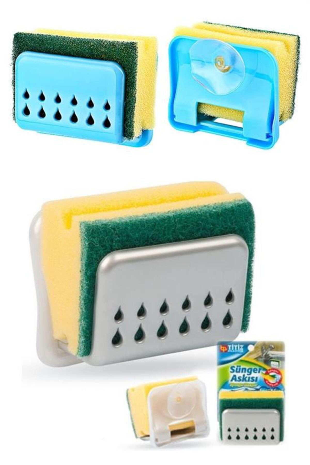 Ok Aksesuar Pratik Mutfak Lavabo Vantuzlu Bulaşık Süngeri Askısı Aparatı Go50 Ok Aksesuar Pratik Mutfak Lavabo Vantuzlu Bulaşık Süngeri Askısı Aparatı Go50