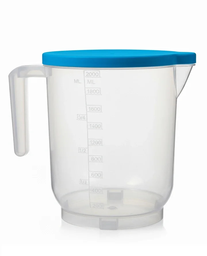 Pratik Mutfak Ölçü Kabı - 2 Litre Dereceli Şeffaf Hazne Bpa Free Pratik Mutfak Ölçü Kabı - 2 Litre Dereceli Şeffaf Hazne Bpa Free
