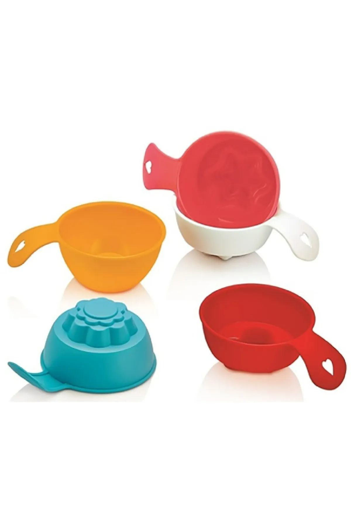 Just Cheap Store Pratik Pilav Ve Tatli Kalibi 4 Adet Pilav Ve Tatli Şekillendirici
