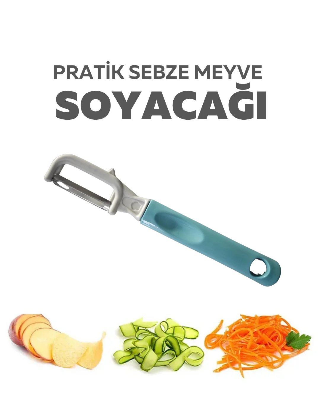 Pratik Sebze Meyve Soyacağı - Pratik ve Dayanıklı Mutfak Çözümü