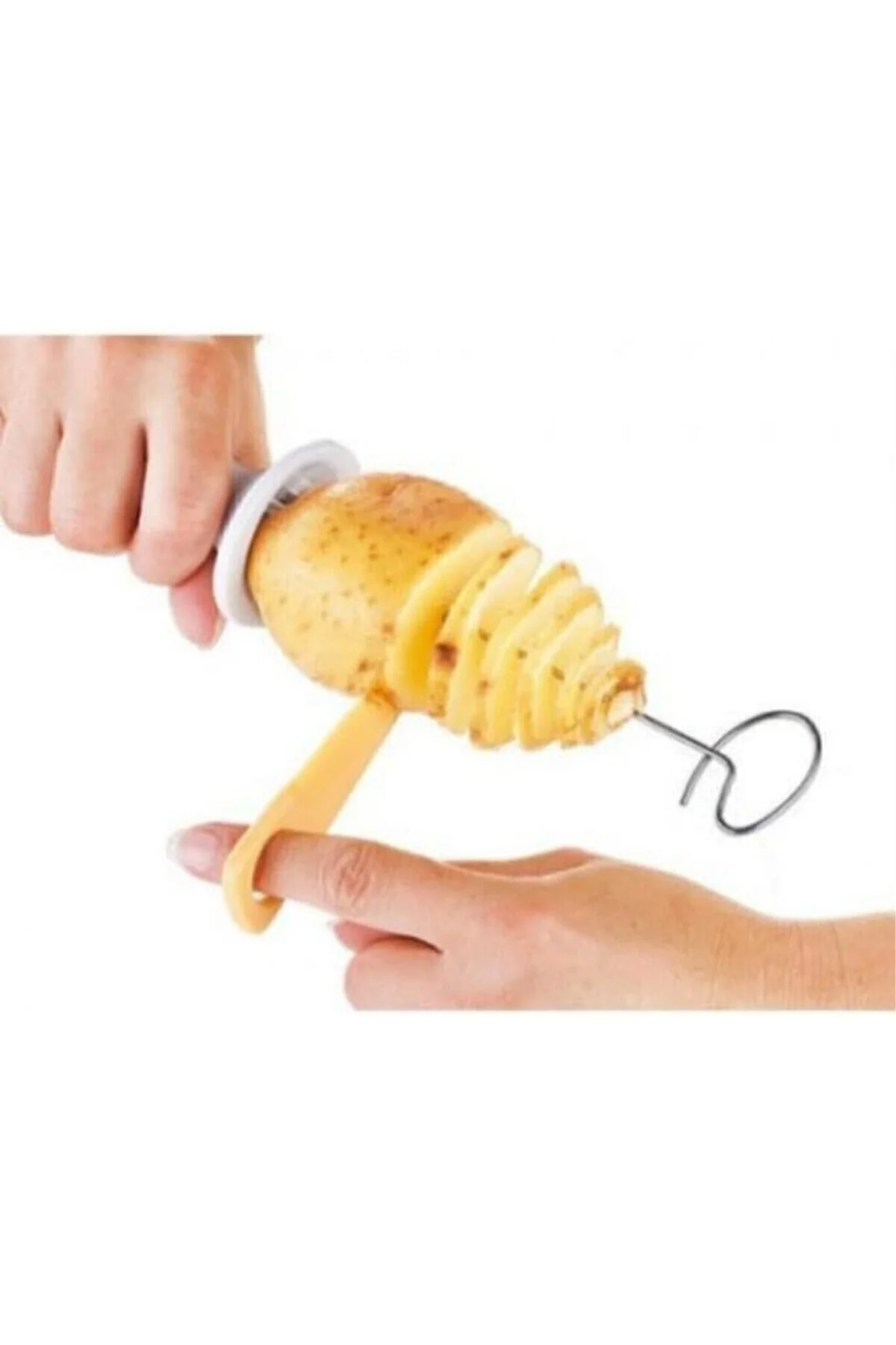 Pratik Spiral Patates Dilimleyici, Çubukta Patates Cips Yapma