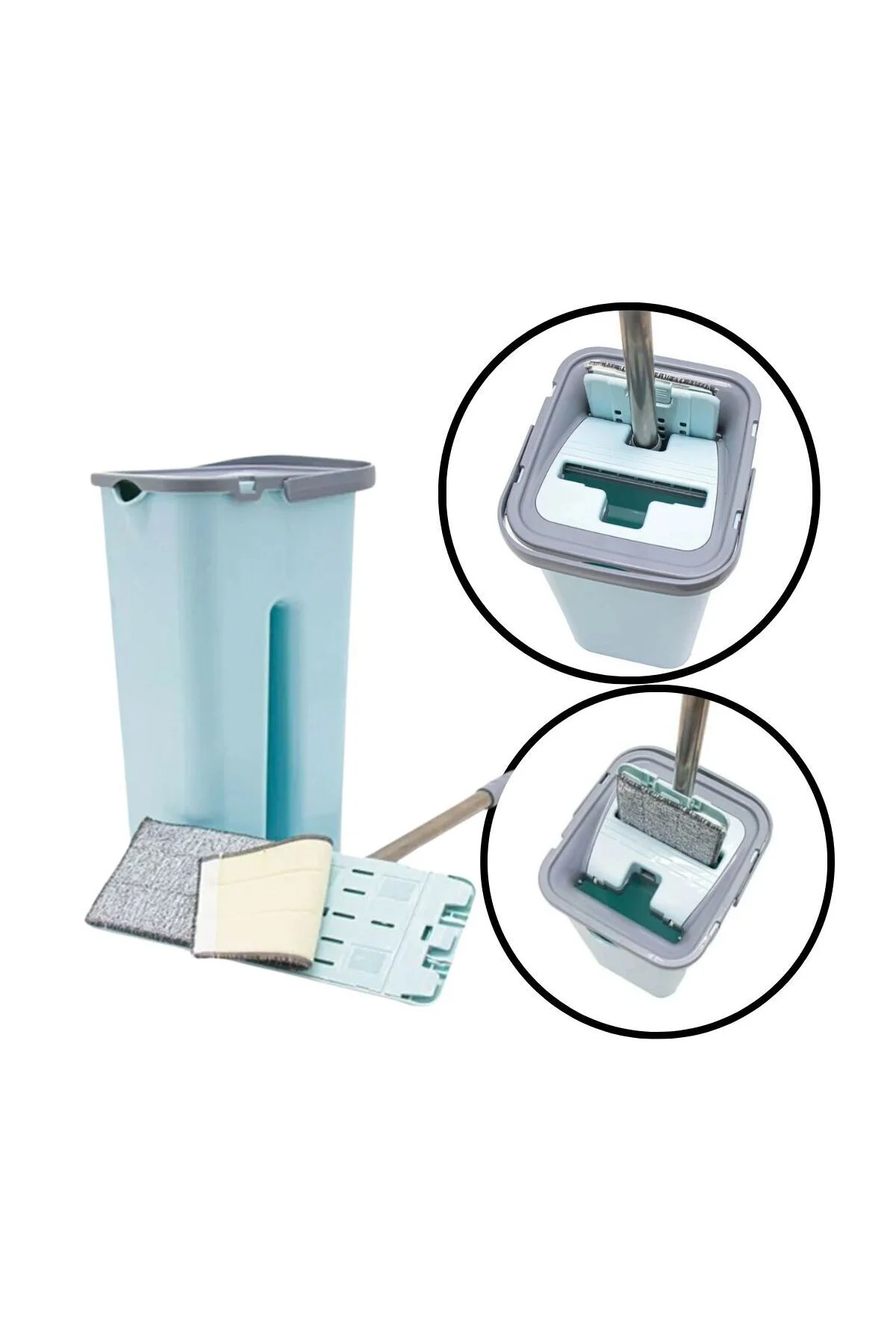 Pratik Temizlik Seti – 6 Litre Kova Ve Mop Seti