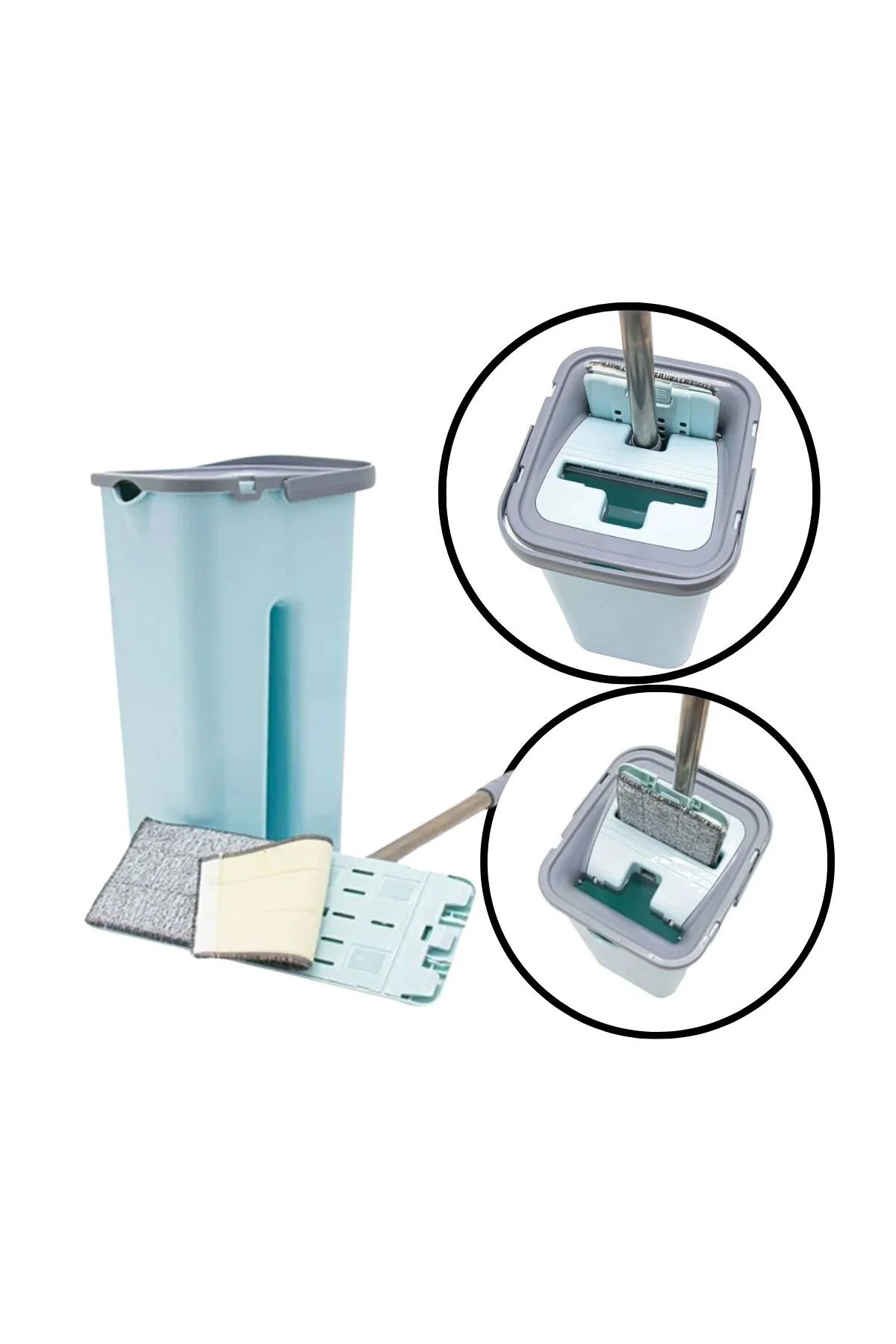 Pratik Temizlik Seti – 6 Litre Kova Ve Mop Seti