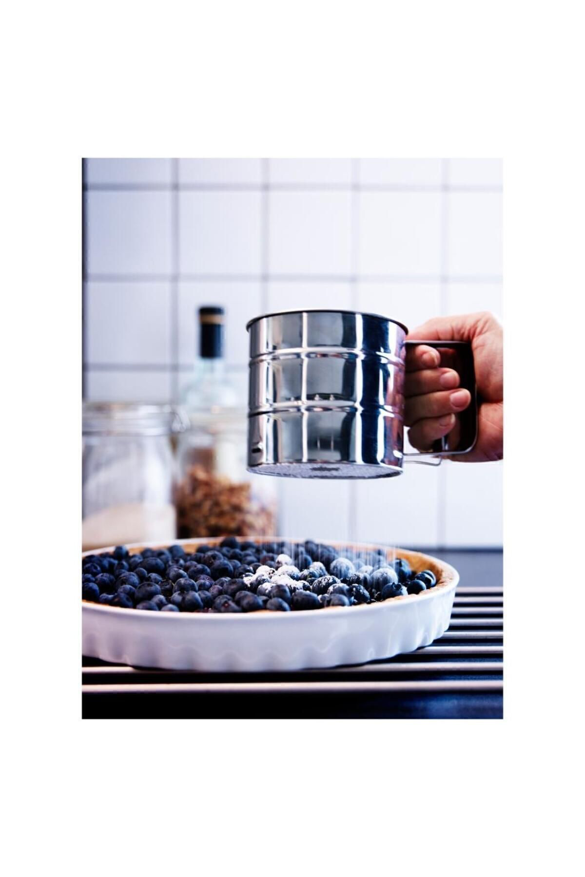 İkea Pratik Un Eleği 9.5X10.5 Cm Elek Un Eleme Pratik Paslanmaz Çelik 