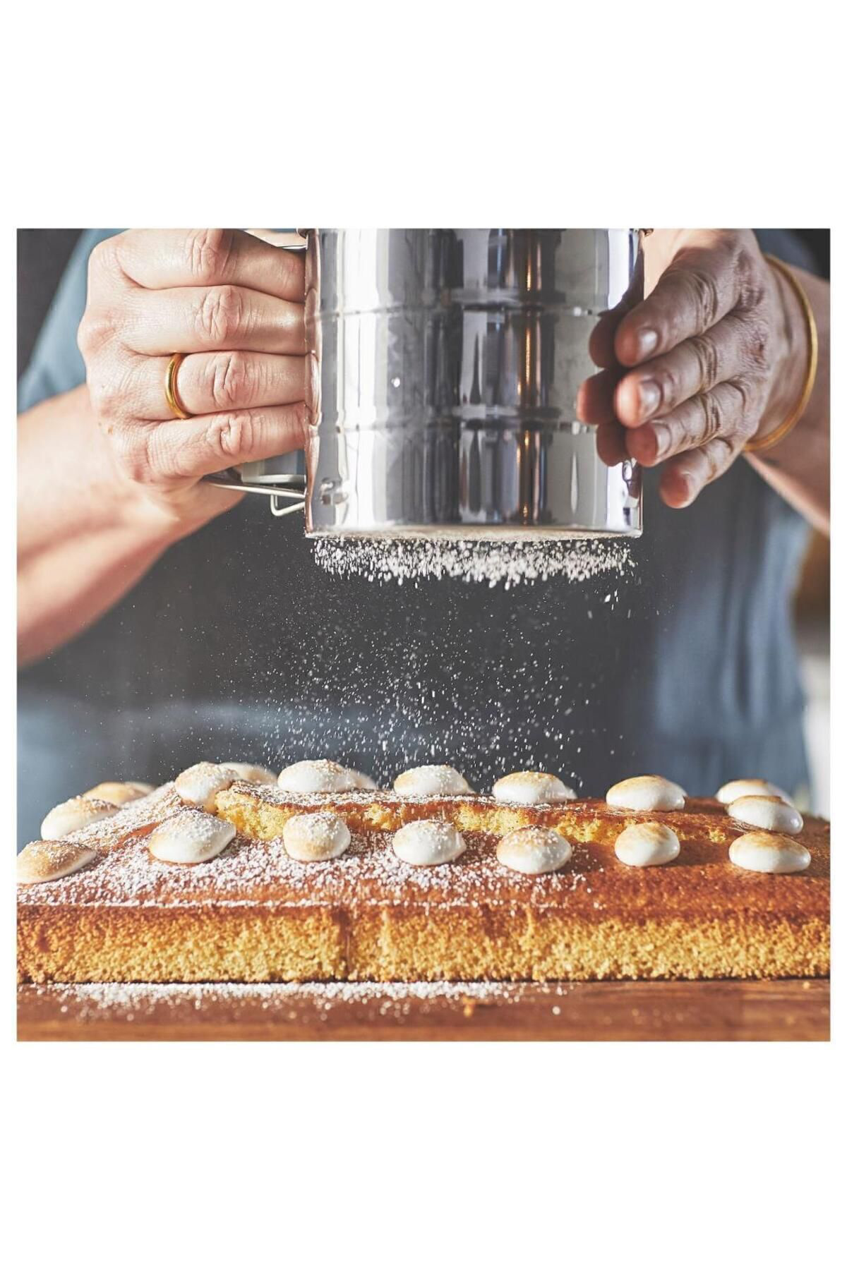 İkea Pratik Un Eleği 9.5X10.5 Cm Elek Un Eleme Pratik Paslanmaz Çelik 