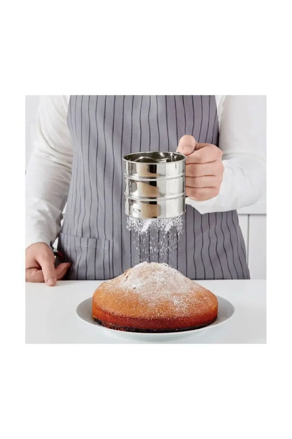 Pratik Un Pudra Şeker Eleği Kek Pasta Aleti