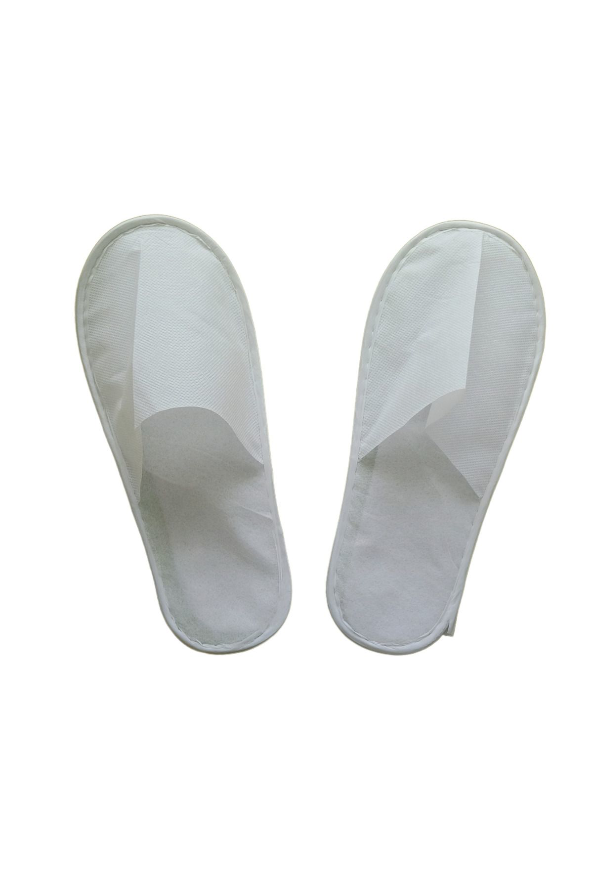 Otel Bukleti Pratik Ve Hijyenik 4.5 Mm Polietilen Taban Otel Terliği 12 Çift B