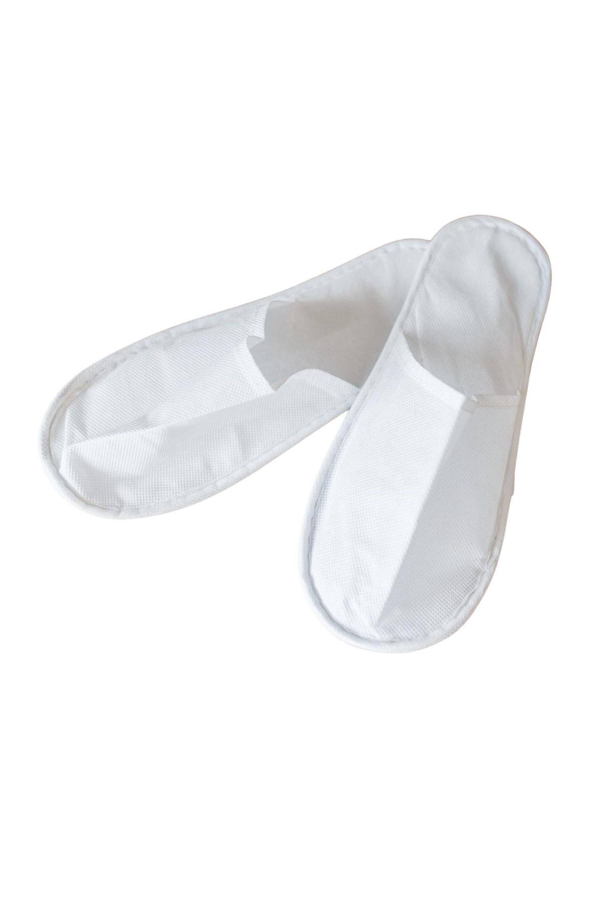 Otel Bukleti Pratik Ve Hijyenik 4.5 Mm Polietilen Taban Otel Terliği 12 Çift B