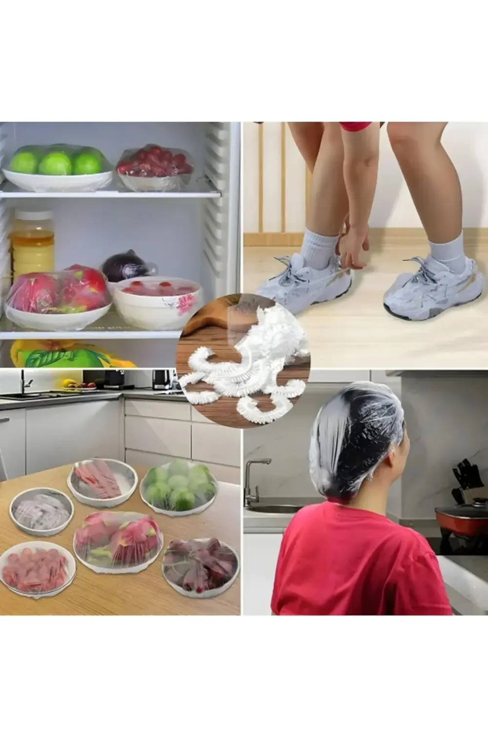 Pratik ve tazeliği Koruyan Tencere Tabak Bonesi Çok Amaçlı Gıda B