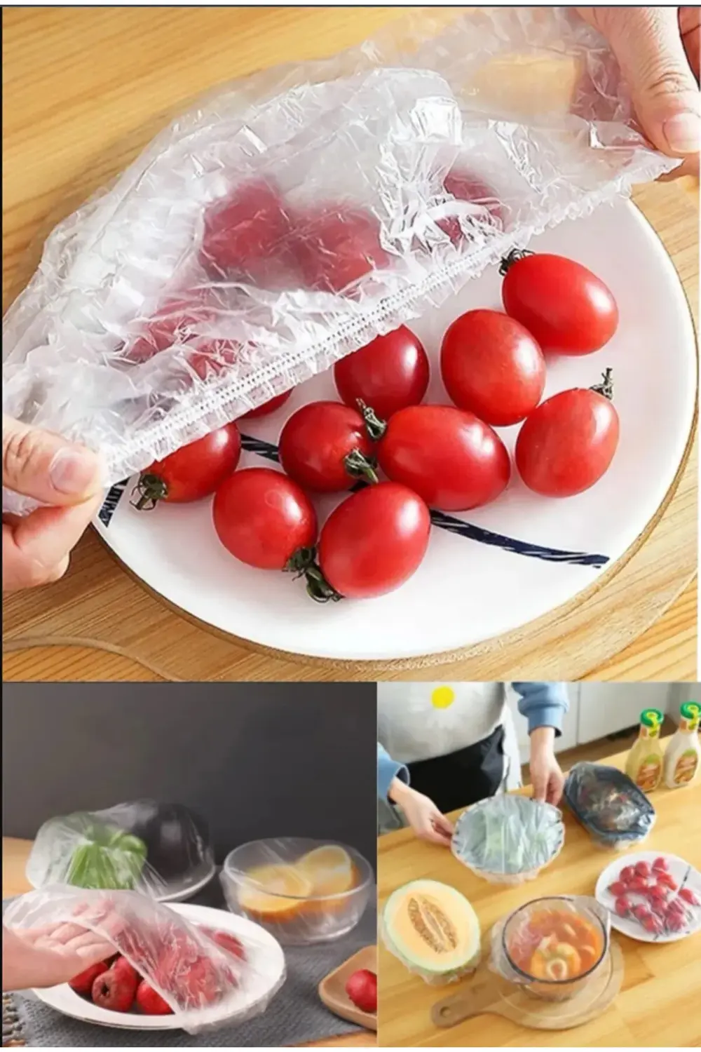 Pratik ve tazeliği Koruyan Tencere Tabak Bonesi Çok Amaçlı Gıda B