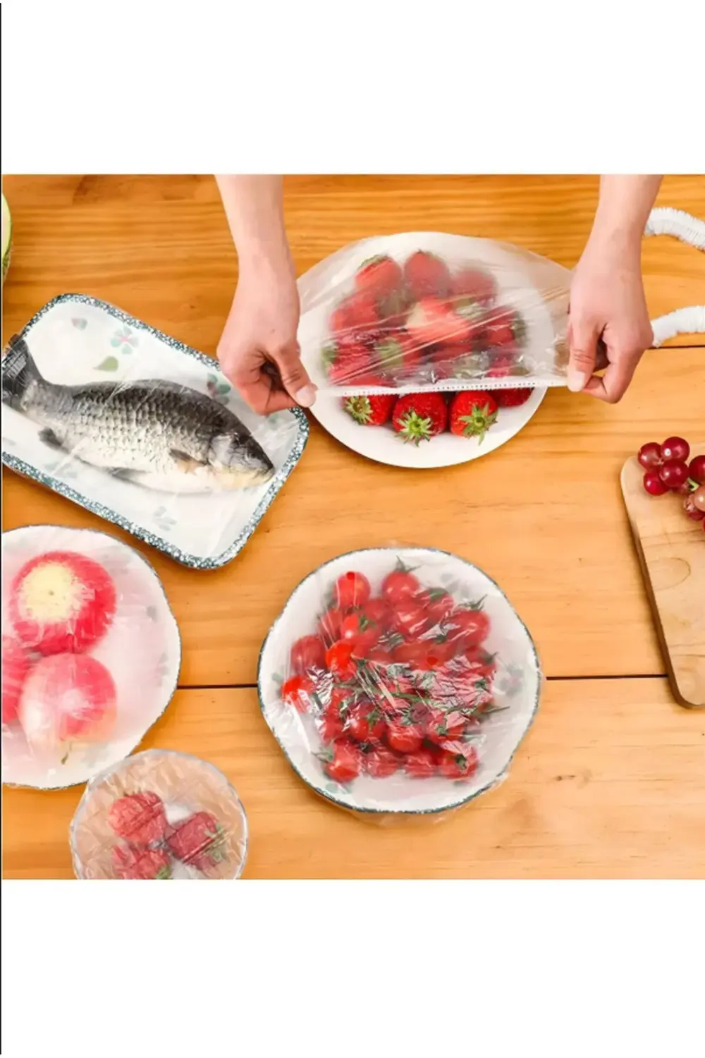 Pratik ve tazeliği Koruyan Tencere Tabak Bonesi Çok Amaçlı Gıda B