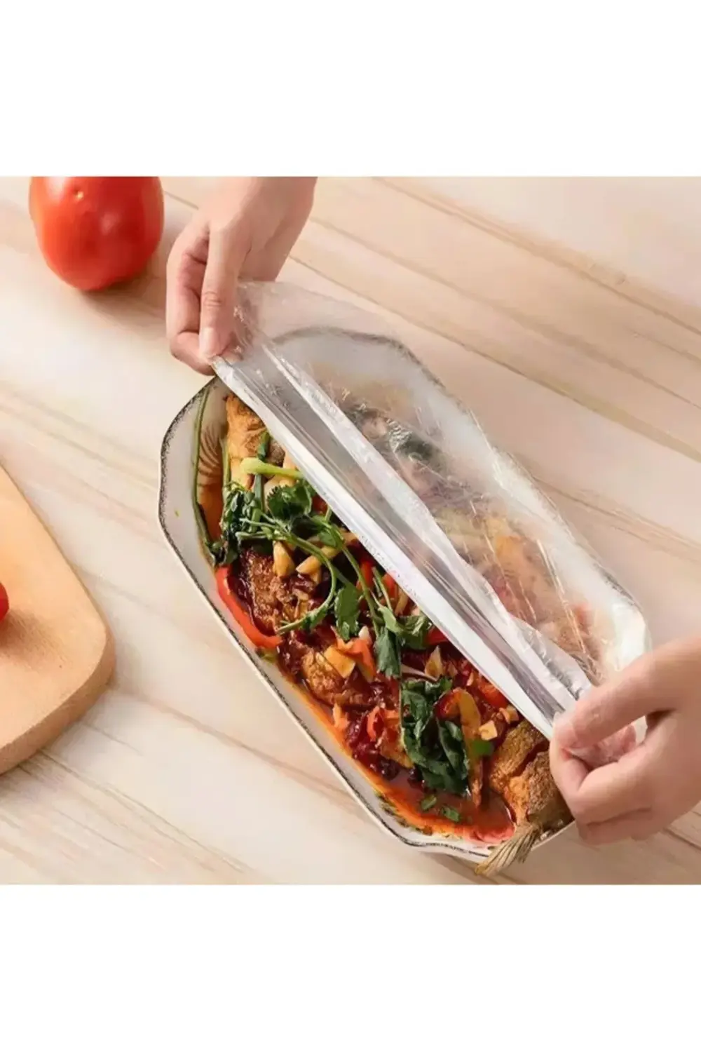 Pratik ve tazeliği Koruyan Tencere Tabak Bonesi Çok Amaçlı Gıda B