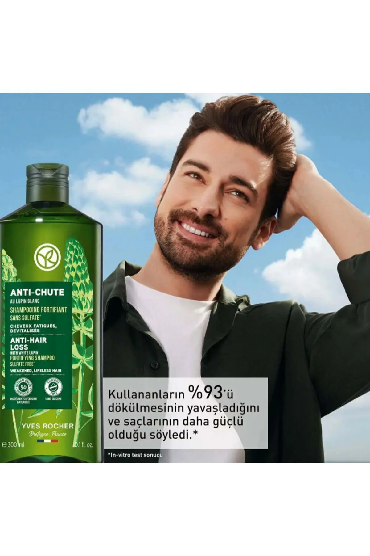 Prebiotic Shampoo AntiChute Against Hair Loss Herbal protection s
