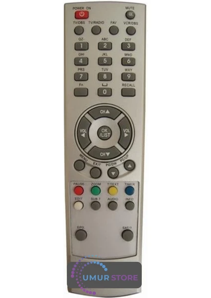 Premier 104600-104100 Uydu Alıcı Kumandası