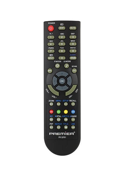 Premier 32F81 LCD LED Tv Kumandası Premier 32F81 LCD LED Tv Kumandası