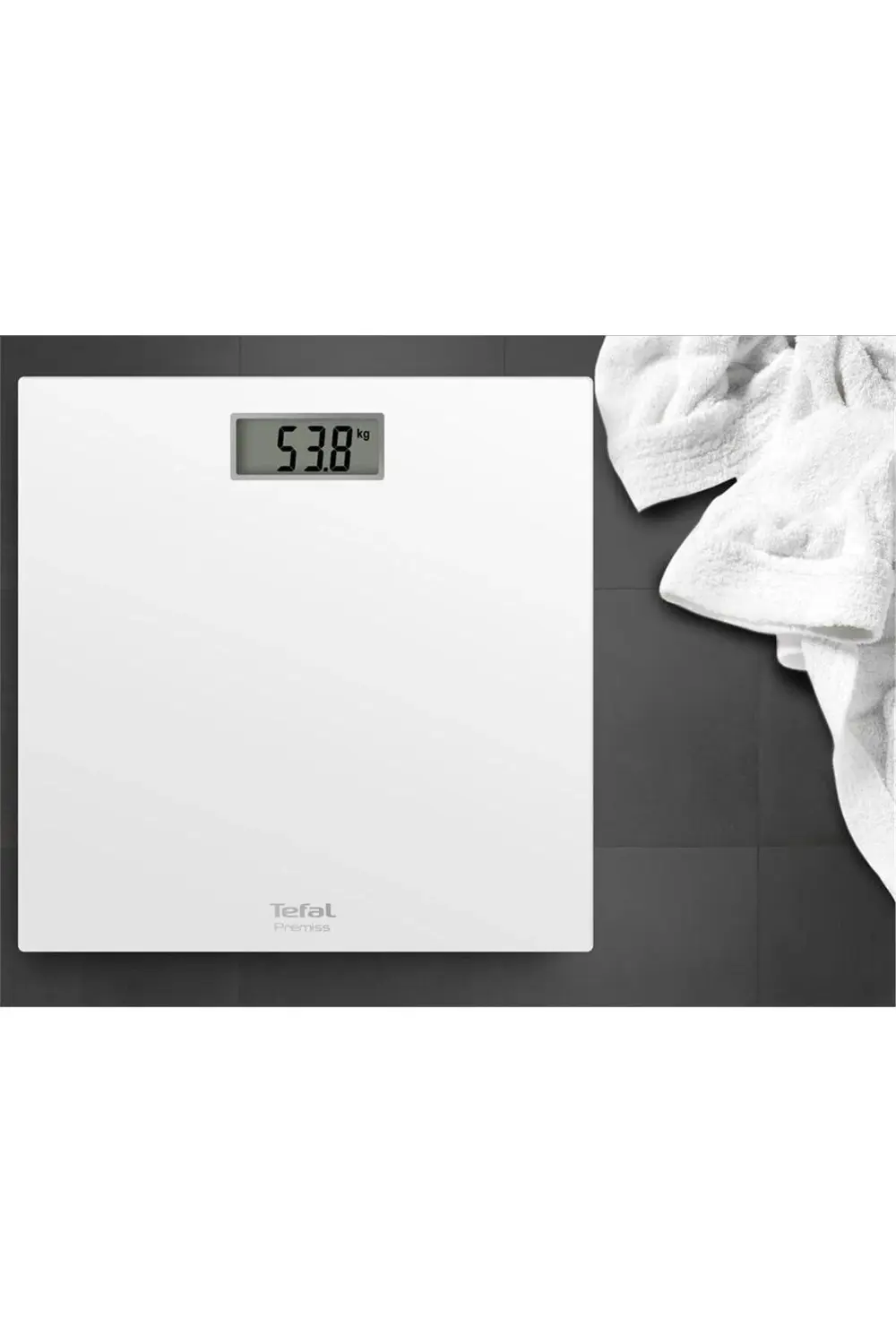 Premiss 150 Kg Kapasiteli Cam Tartı - Beyaz