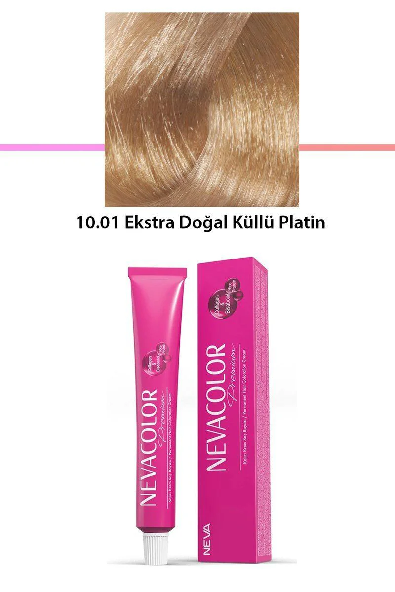 Premium 10.01 Ekstra Doğal Küllü Platin Saç Boyası – Kalıcı Krem Formül, Kolajen & Bisablol İçerikli 50 g Tüp Fiyatı, Yorumları ve Özellikleri