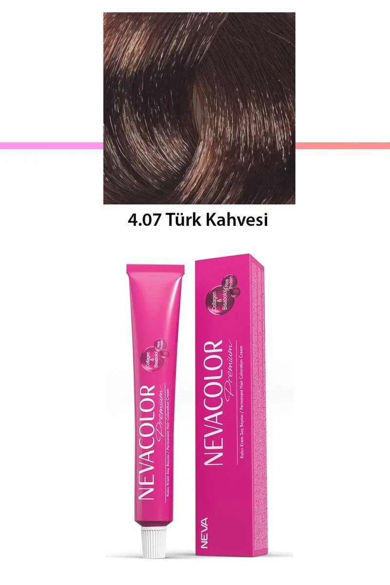 Premium 4.07 Türk Kahvesi Kalıcı Krem Saç Boyası 50 g Tüp – Parlak ve Sağlıklı Saçlar İçin Fiyatı, Yorumları ve Özellikleri