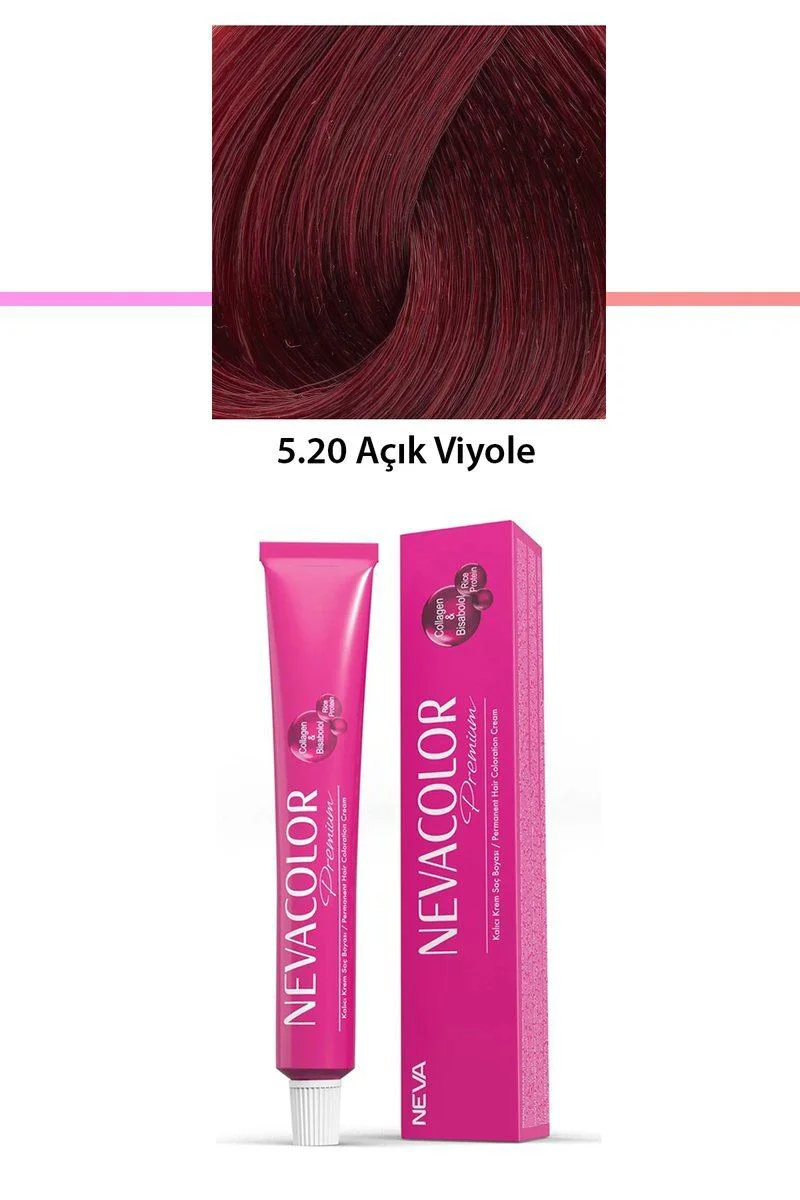 Premium 5.20 Açık Viyole Kalıcı Krem Saç Boyası 50 g Tüp – Parlak ve Sağlıklı Renk Fiyatı, Yorumları ve Özellikleri