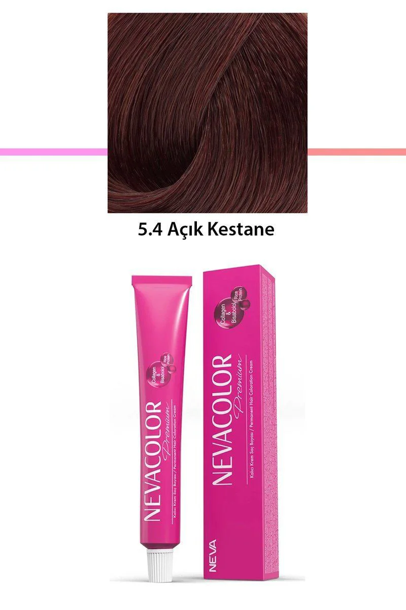 Premium 5.4 Açık Kestane Saç Boyası - Kalıcı Krem, 50 g Fiyatı, Yorumları ve Özellikleri