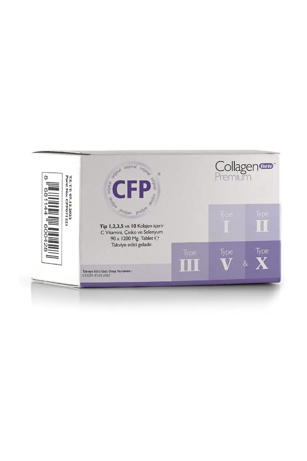 Premium 5tip Tip1, Tip2, Tip3, Tip5, Tip10 90 Collagen Forte Tabl