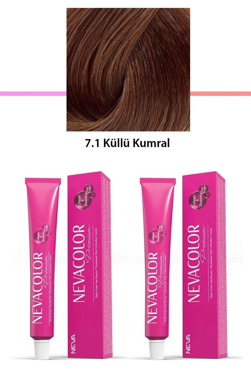 Premium 7.1 Küllü Kumral Kalıcı Krem Saç Boyası 2'li Set (2x50g) - Saçlarınıza Sağlık ve Parlaklık Fiyatı, Yorumları ve Özellikleri